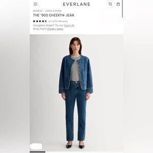 Everlane 90’s Cheeky Straight Jeans